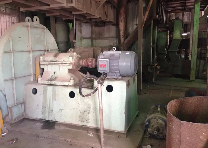 2025年12月13日陽春基(ji)地節能電機更換(huàn)現場